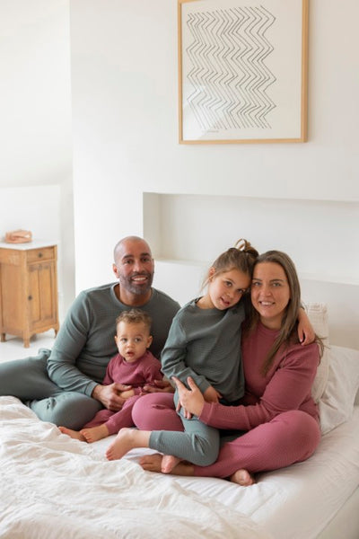 Feetje Wafelpyjama - Family Limited Edition voor VOLWASSENEN Berry 3055783