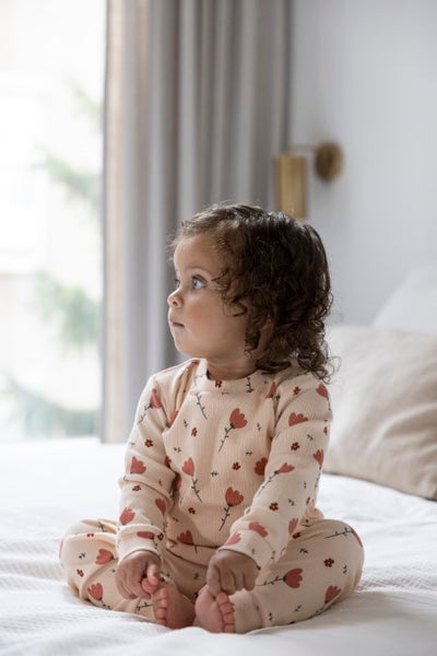 Feetje pyjama Beau Bloom - Premium Sleepwear by Feetje Roze 50500068
