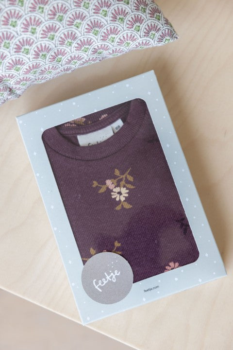 Feetje Bonnie Bouquet - Premium Sleepwear by Feetje Wijn melange 50500086