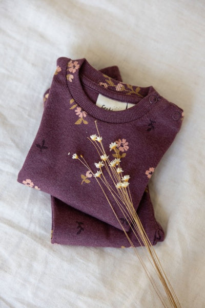 Feetje Bonnie Bouquet - Premium Sleepwear by Feetje Wijn melange 50500086