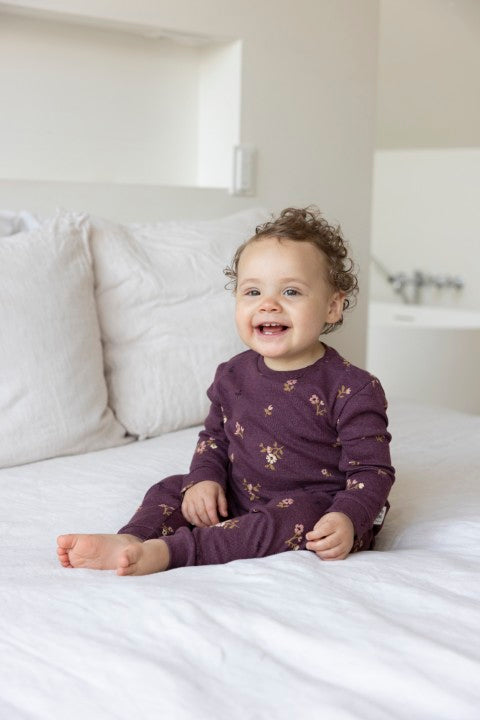Feetje Bonnie Bouquet - Premium Sleepwear by Feetje Wijn melange 50500086