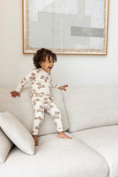 Feetje Teddy Bear - Premium Sleepwear by Feetje Offwhite melange 50500088
