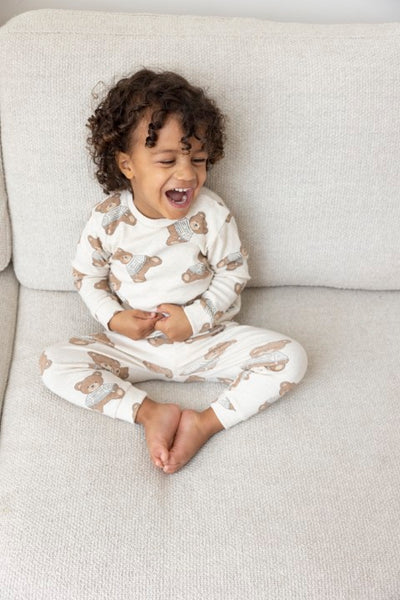 Feetje Teddy Bear - Premium Sleepwear by Feetje Offwhite melange 50500088