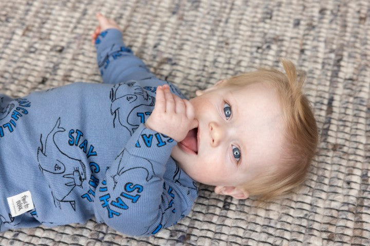 Feetje Willy Walrus - Premium Sleepwear by Feetje Blauw 50500089