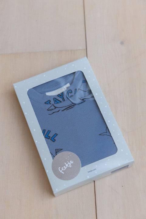 Feetje Willy Walrus - Premium Sleepwear by Feetje Blauw 50500089