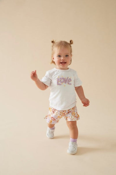 Feetje S24 T-shirt - Sunny Side Up Wit S2435 51700895