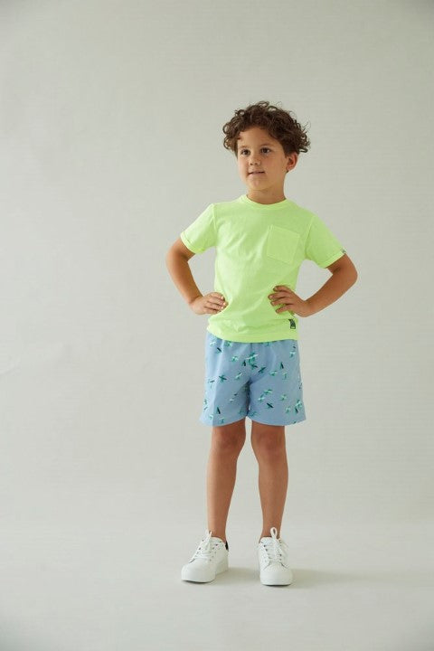 Sturdy S24 T-shirt - Gone Surfing Lime S24S2 71700422
