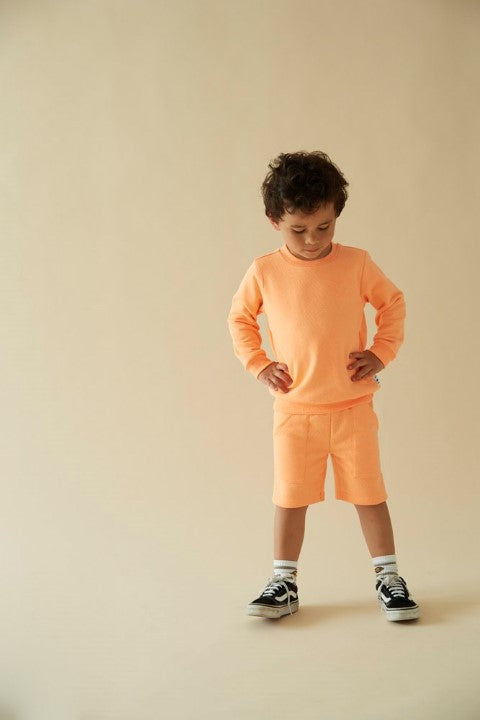 Sturdy S24 Sweater - Checkmate Neon Oranje S24S3 71600560