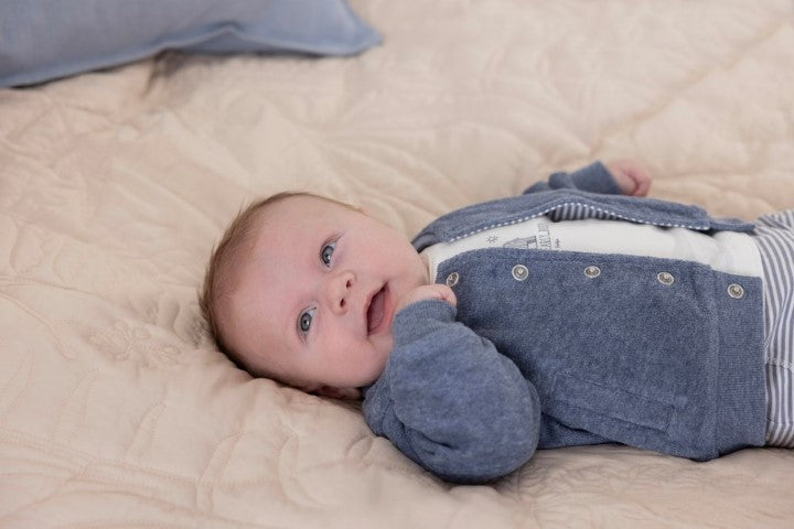 Feetje S25 Jasje - Farm Life Indigo melange S2514 51300520