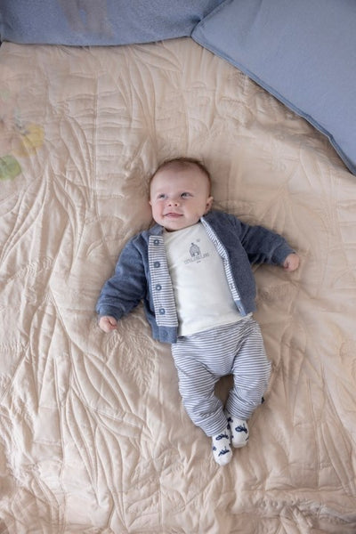 Feetje S25 Jasje - Farm Life Indigo melange S2514 51300520