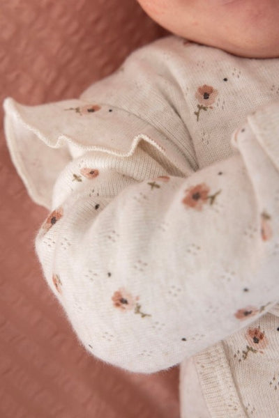 Feetje S25 Overslagshirt AOP - Sweet Poppy Offwhite melange S2515 51602497