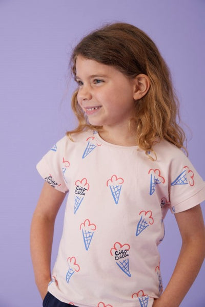 Jubel S25 T-shirt AOP - Ciao Bella Roze S25J1 91700395