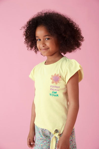 Jubel S25 T-shirt - Picknick Perfect Geel S25J2 91700420