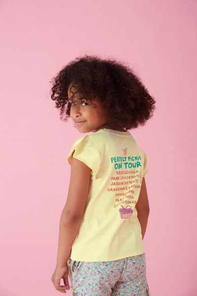 Jubel S25 T-shirt - Picknick Perfect Geel S25J2 91700420