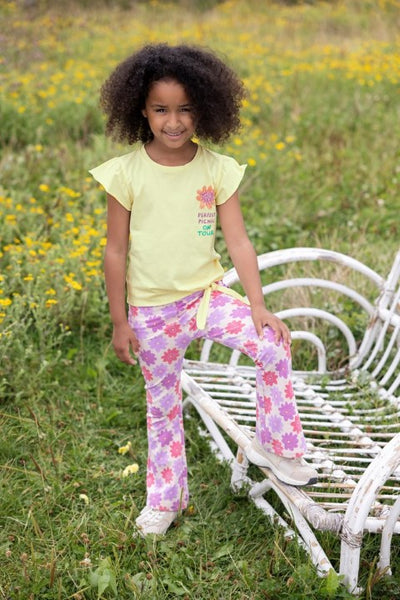 Jubel S25 T-shirt - Picknick Perfect Geel S25J2 91700420