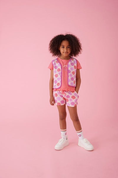 Jubel S25 T-shirt - Picknick Perfect Koraal S25J2 91700423