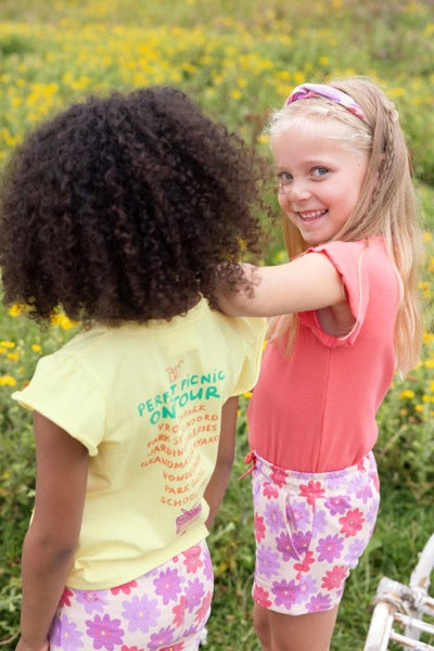 Jubel S25 T-shirt - Picknick Perfect Koraal S25J2 91700423