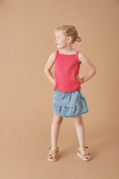 Jubel S25 Top gebreid - Samba Shake Roze S25J3 91700403