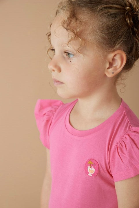 Jubel S25 T-shirt - Samba Shake Roze S25J3 91700410
