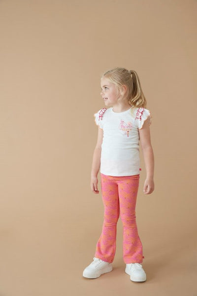 Jubel S25 Flared broek AOP - Samba Shake Roze S25J3 92200466