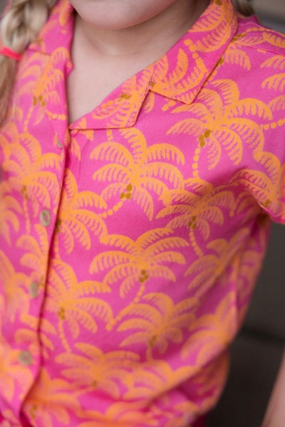 Jubel S25 Blouse AOP - Samba Shake Roze S25J3 92400014