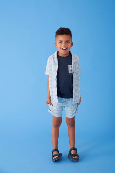 Sturdy S25 Short AOP - The Good Life Chambray S25S1 72100157