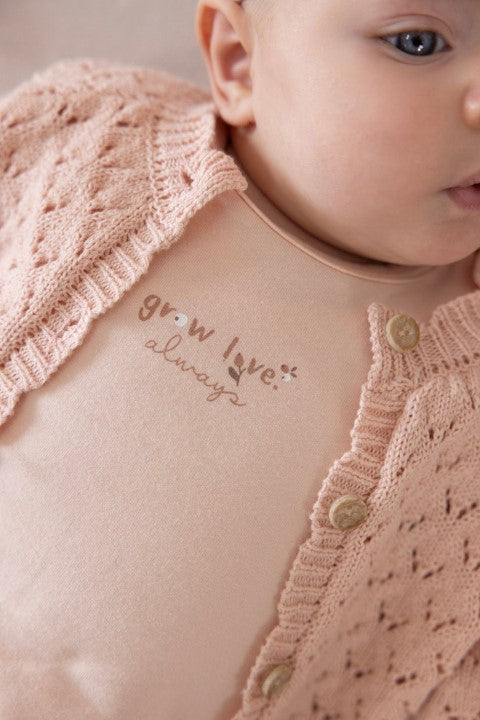 Feetje w24 Longsleeve - Little Rosebud l.Roze W2415 51602355 155