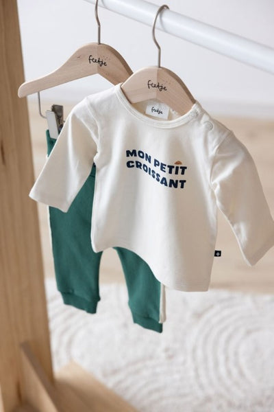 Feetje w24 Longsleeve - Club Croissant Offwhite W2420 51602419 600