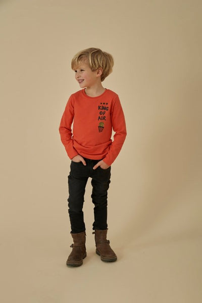 Sturdy w24 Longsleeve - Jump For Joy Oranje W24S2 71600566 350