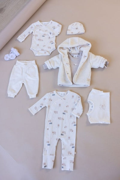 Feetje W25  W2512 Sokken - Sleepy Sheepy Offwhite melange 50400334