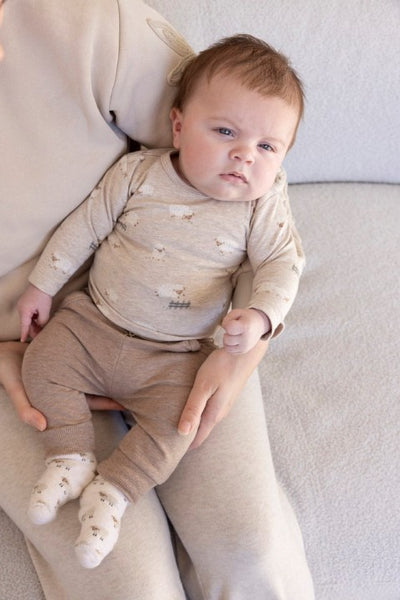 Feetje W25  W2512 Sokken - Sleepy Sheepy Offwhite melange 50400334