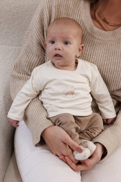 Feetje W25  W2512 Sokken - Sleepy Sheepy Offwhite melange 50400334