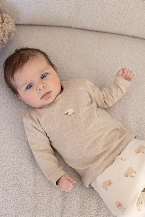 Feetje W25  W2512 Broek AOP - Sleepy Sheepy Creme 52202375