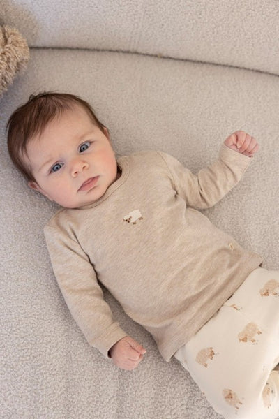 Feetje W25  W2512 Broek AOP - Sleepy Sheepy Creme 52202375