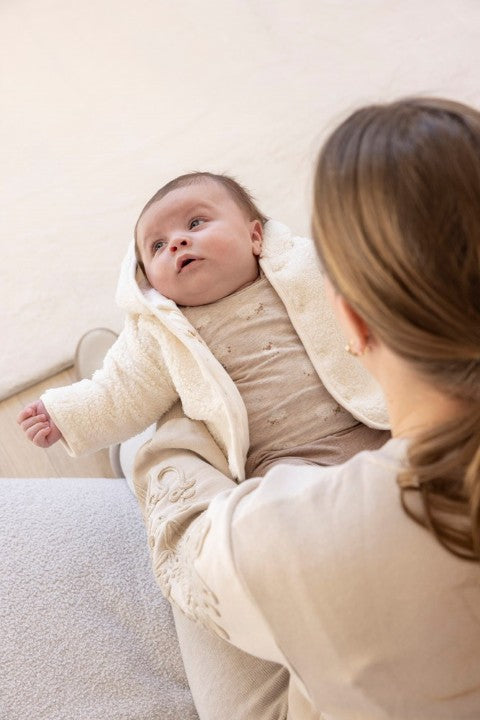 Feetje W25  W2512 Longsleeve AOP - Sleepy Sheepy Taupe melange 51602565