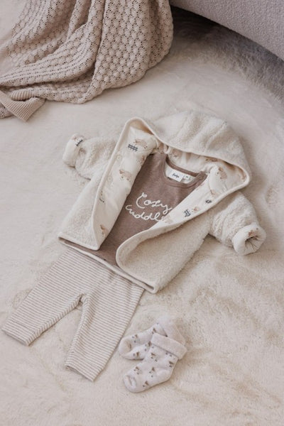 Feetje W25  W2512 Sokken - Sleepy Sheepy Offwhite melange 50400334