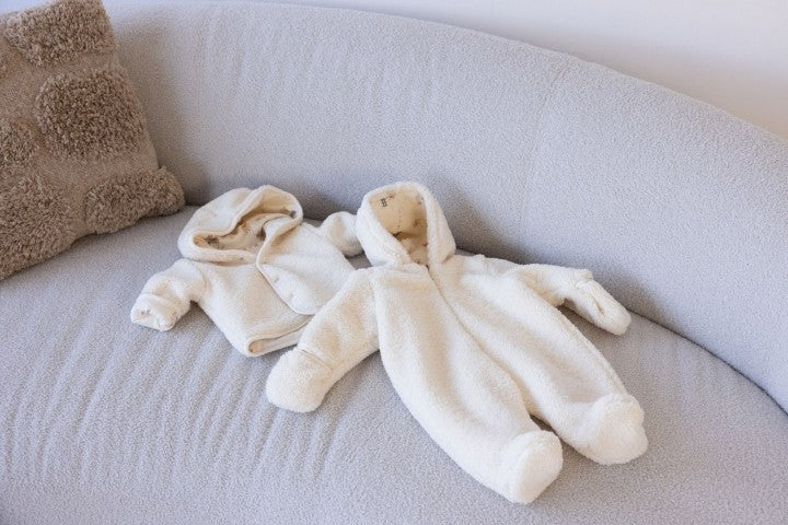 Feetje W25  W2512 Teddy pak met capuchon - Sleepy Sheepy Creme 51900043