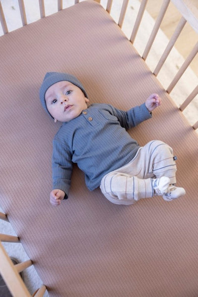 Feetje W25  W2514 Broek streep - Howdy Taupe melange 52202402