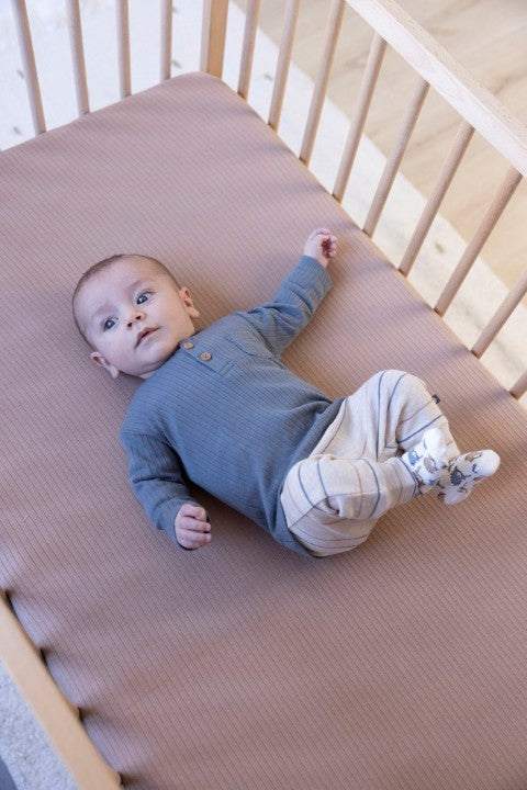 Feetje W25  W2514 Broek streep - Howdy Taupe melange 52202402