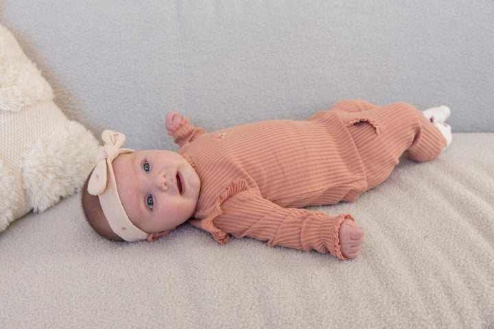 Feetje W25  W2515 Broek ajour rib - Morning Sun Roze 52202398