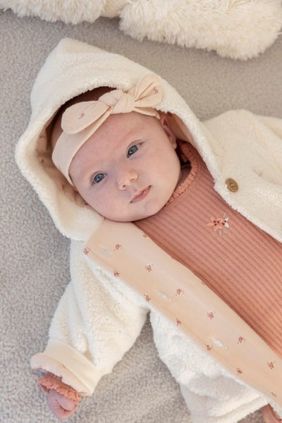 Feetje W25  W2515 Teddy jasje met capuchon - Morning Sun Offwhite 51800352