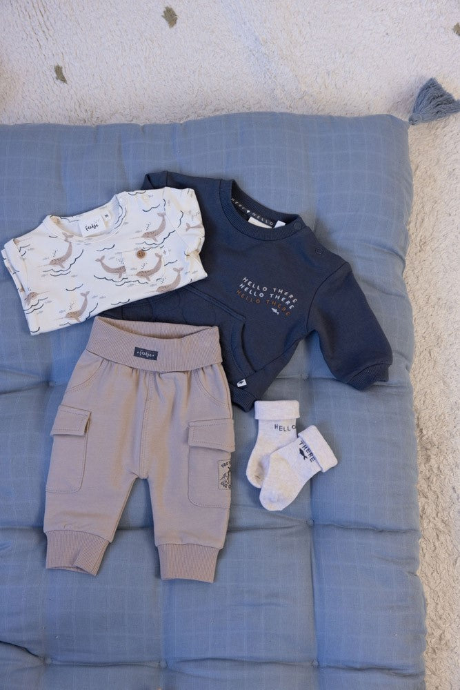Feetje W25  W2518 Sweater - Narwal Blauwgrijs 51602589