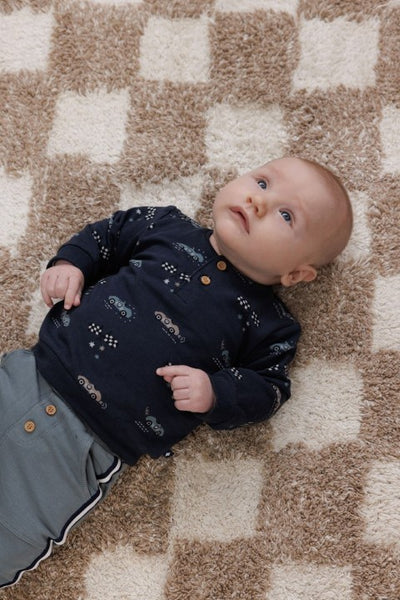 Feetje W25  W2520 Sweater AOP - Let's Go! Marine 51602571