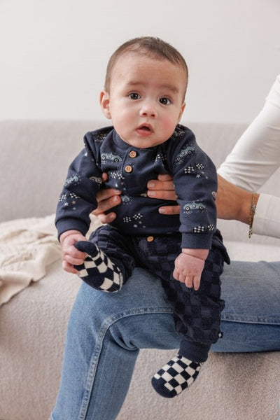Feetje W25  W2520 Sweater AOP - Let's Go! Marine 51602571