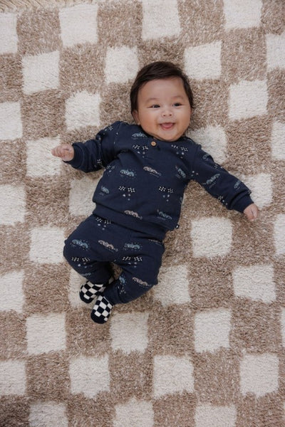Feetje W25  W2520 Broek AOP - Let's Go! Marine 52202380