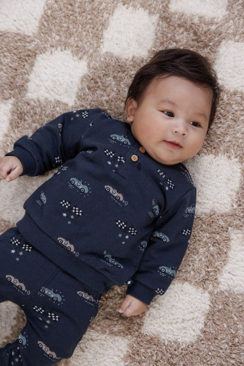 Feetje W25  W2520 Sweater AOP - Let's Go! Marine 51602571