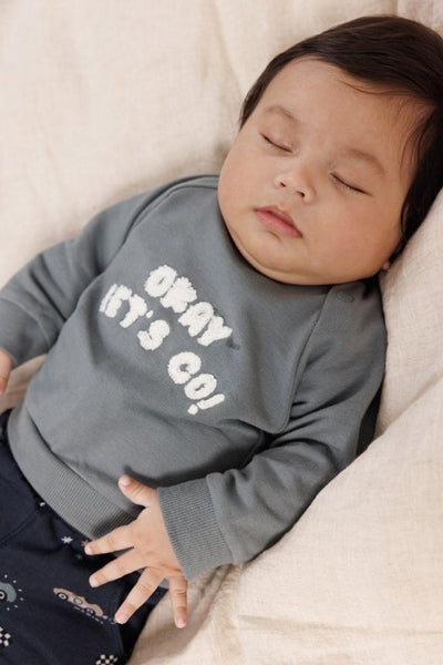 Feetje W25  W2520 Sweater - Let's Go! Petrol 51602579