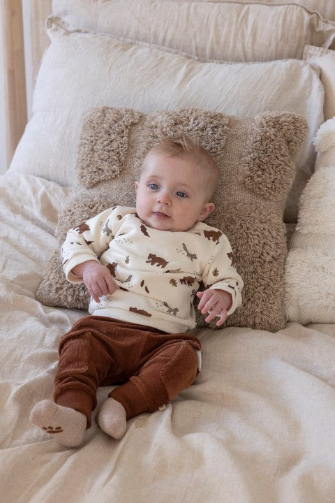 Feetje W25  W2522 Sokken - Wild World Taupe melange 50400344