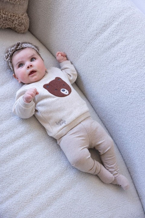 Feetje W25  W2522 Sweater - Wild World Taupe melange 51602633