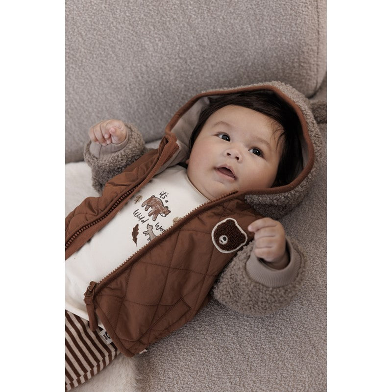 Feetje W25  W2522 Bouclé jasje met capuchon - Wild World 51800356